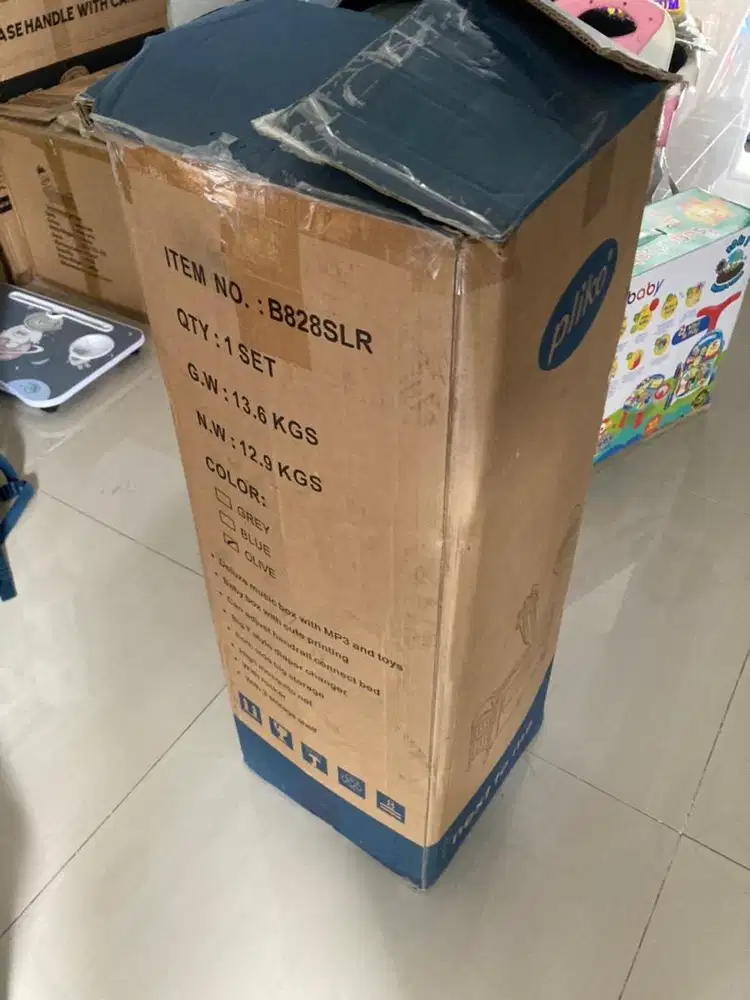 Pliko Baby Box Next To Me B 828 SLR - Olive