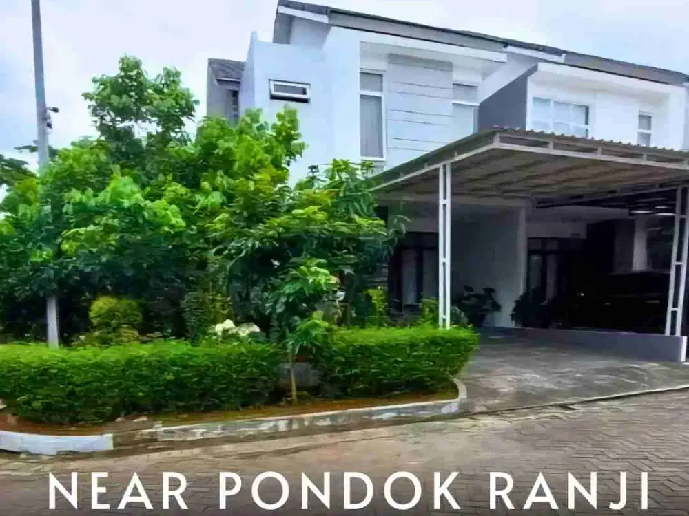 Dijual Rumah Murah Posisi Hoek Murah Hoek Dekat Stasiun Pondok Ranji