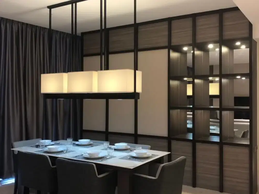 Dijual Apartment Casa Domaine samping Shangri-La Sudirman 2 kamar Tidur New Renovation Best View