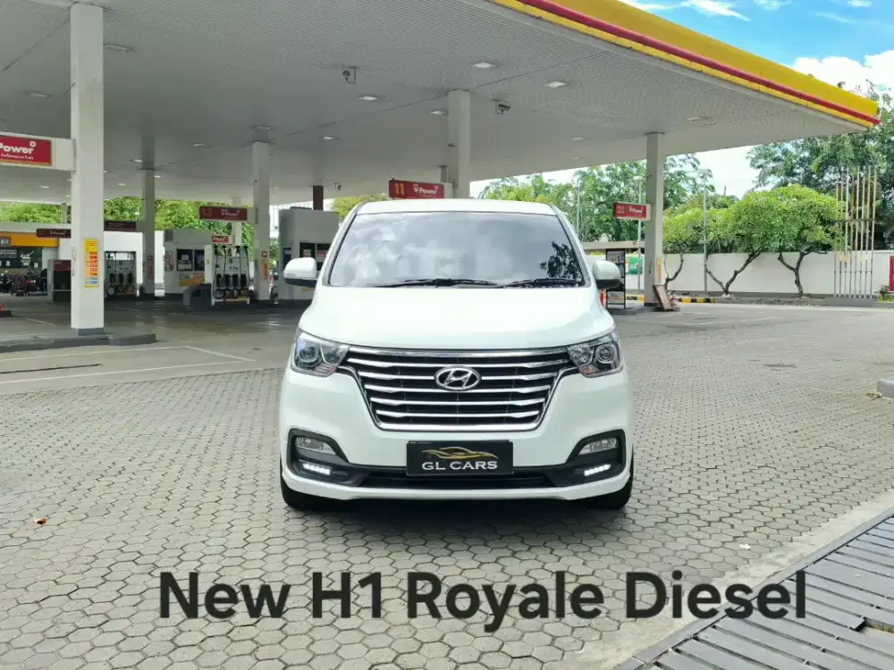 H1 Royale Diesel Cash A/t Putih 2019 Hyundai New Facelift