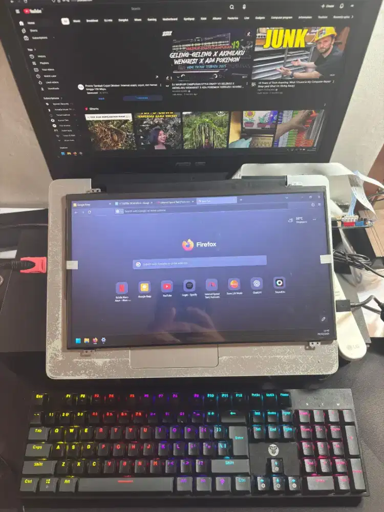 LCD Laptop copotan