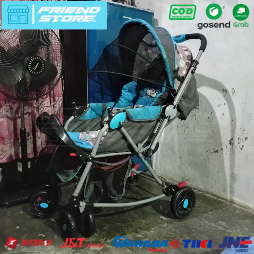 Kereta Dorongan Bayi Pliko Original (Second)