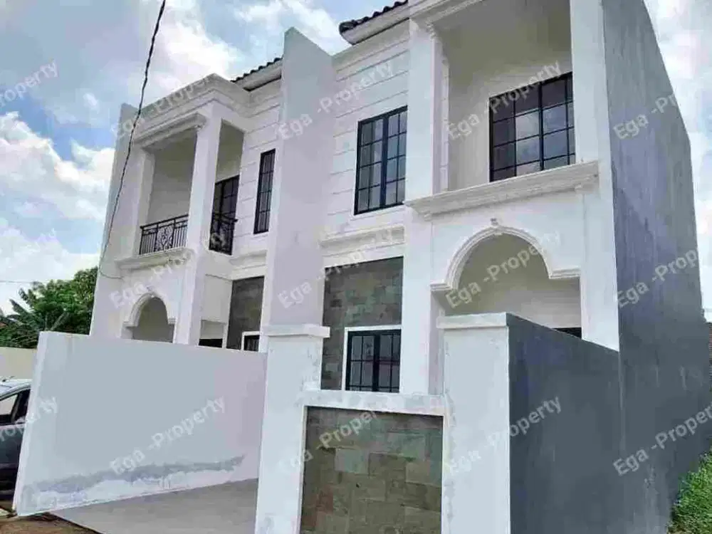 Rumah mewah dalam perumahan adhi karya Depok