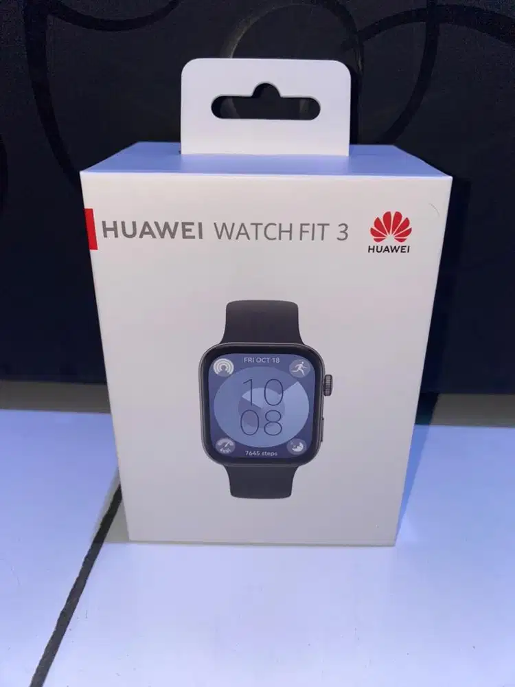 Huawei Watch Fit 3 – Black / New Segel