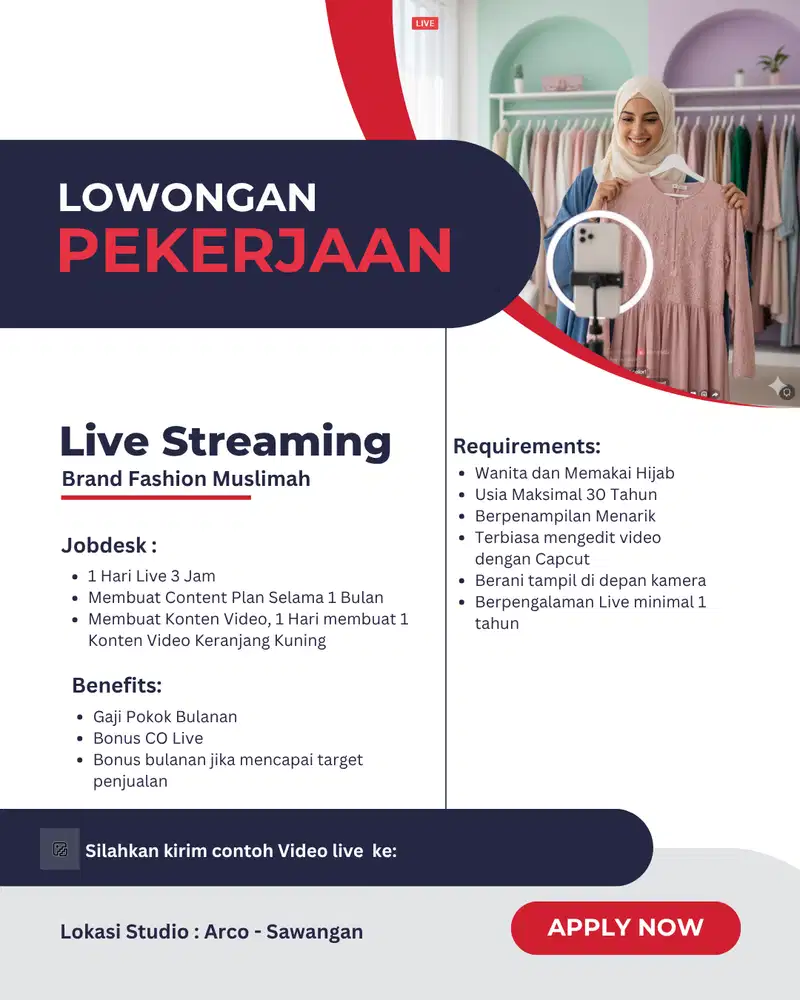 Dicari Live Streaming Marketplace
