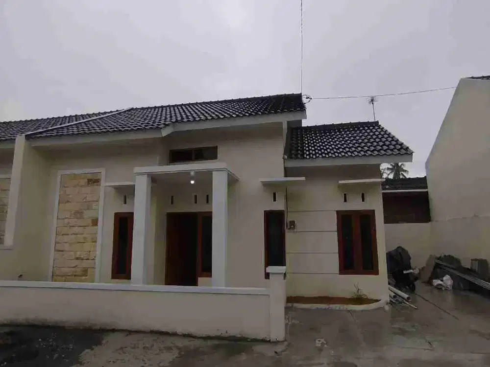 rumah murah sleman, jual cepat rumah dalam cluster dekat lapangan tiban, minggir, sleman