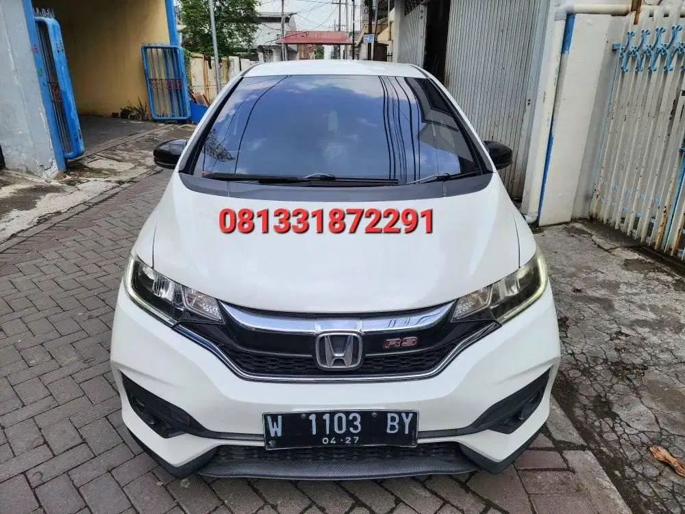 HONDA NEW JAZZ 1.5 RS MATIC FACELIFT 2018 PUTIH SURABAYA