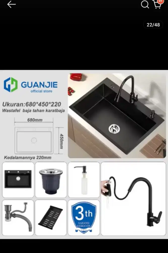 Kitchen sink Guanje