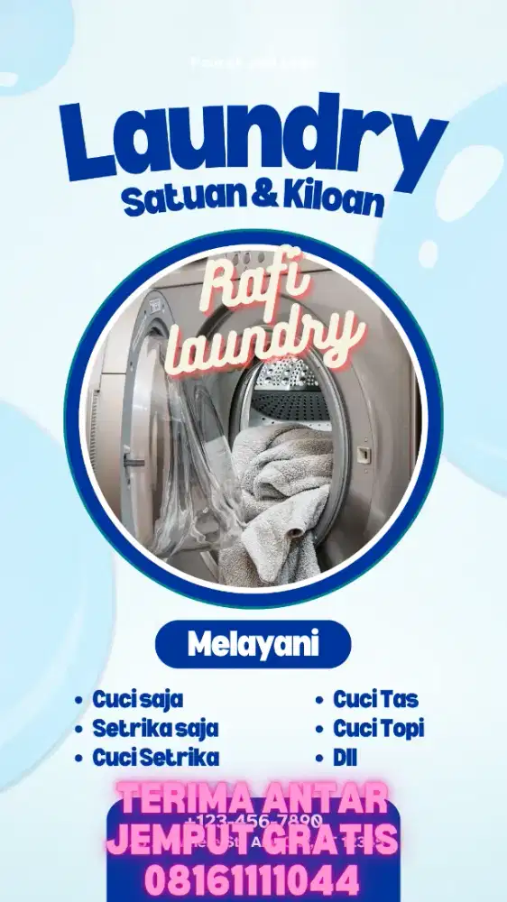 LOWONGAN LAUNDRY