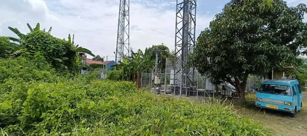 SHM! Tanah Siap Bangun 5844m² (Termasuk 2 Rumah dan Uang Sewa Tower)