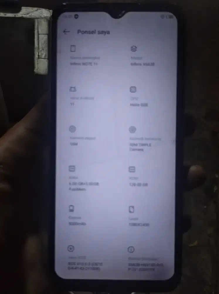 Infinix note 11 ram6+4)128