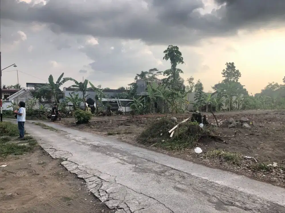 Tanah Dijual 6 Menit Pasar Gentan Sleman