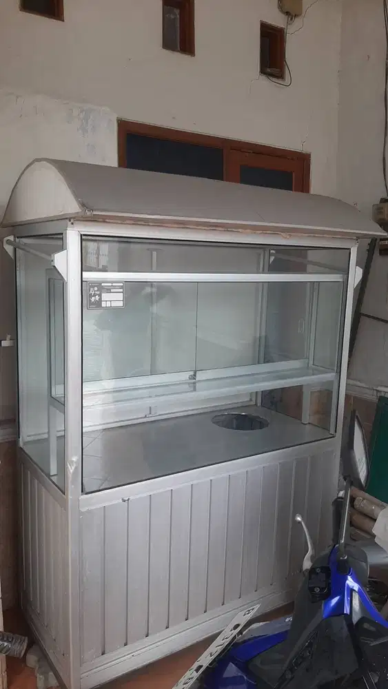 Jual Cepat Gerobak Aluminium Cocok Untuk Dagang Makanan