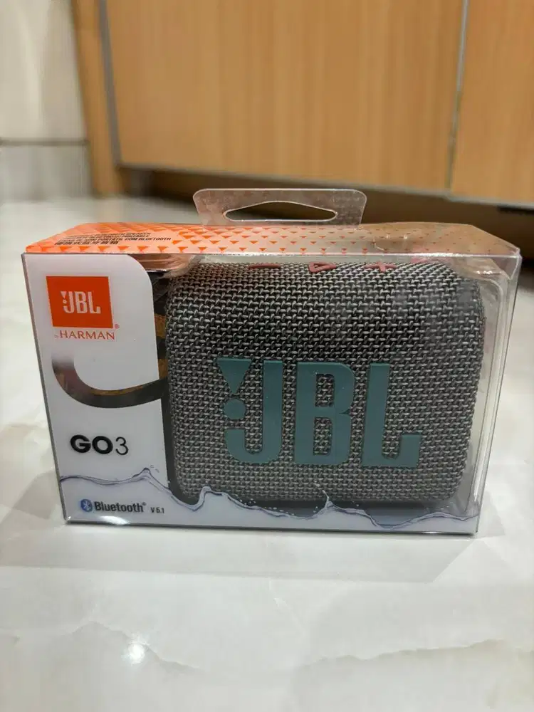 JBL Go 3 Silver Portable Bluetooth Speaker