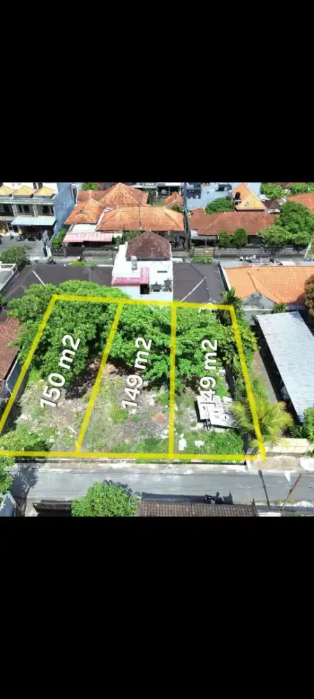 Dijual tanah kavling 1,5 are di trijata dekat polda bali denpasar