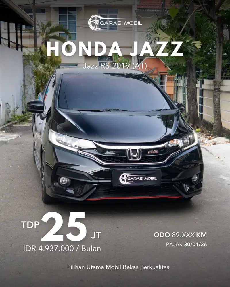Honda Jazz RS 2019 (AT)