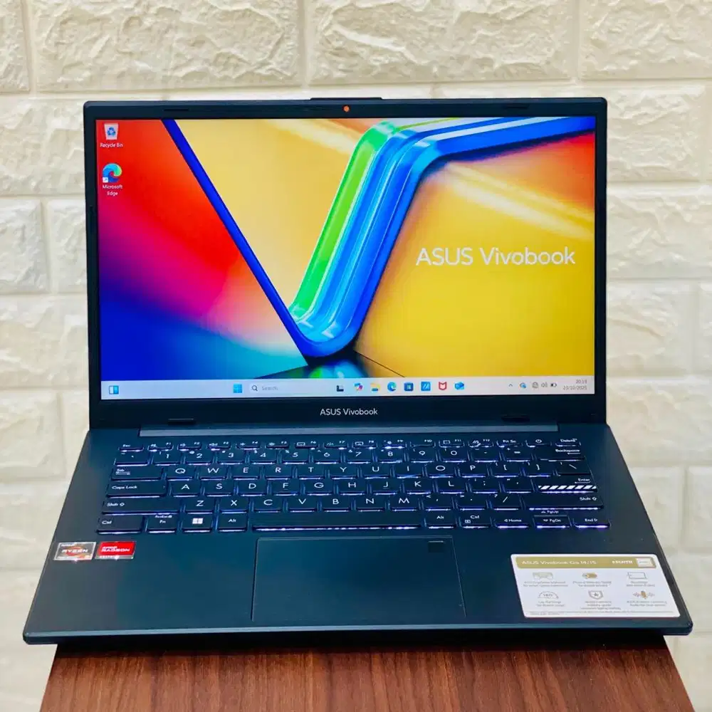 ASUS VIVOBOOK GO AMD RYZEN 3 4.1 GHZ RESMI LAPTOP JAMES BOND MEWAH