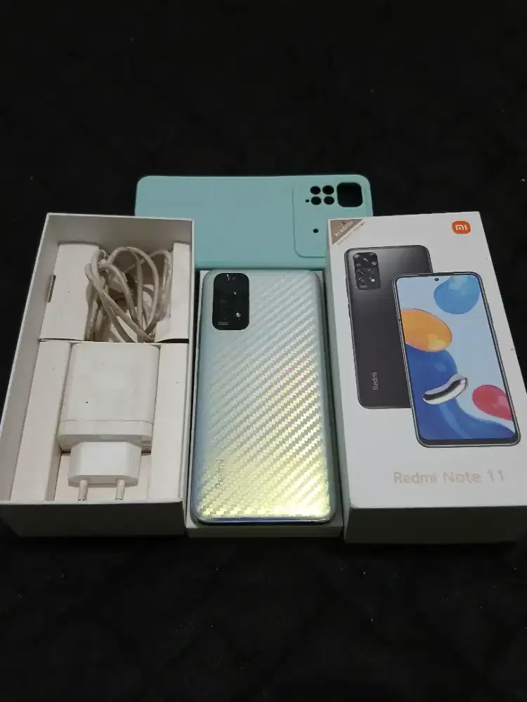 Redmi Note 11 Nfc 4+4/128 Fullset Kumplit