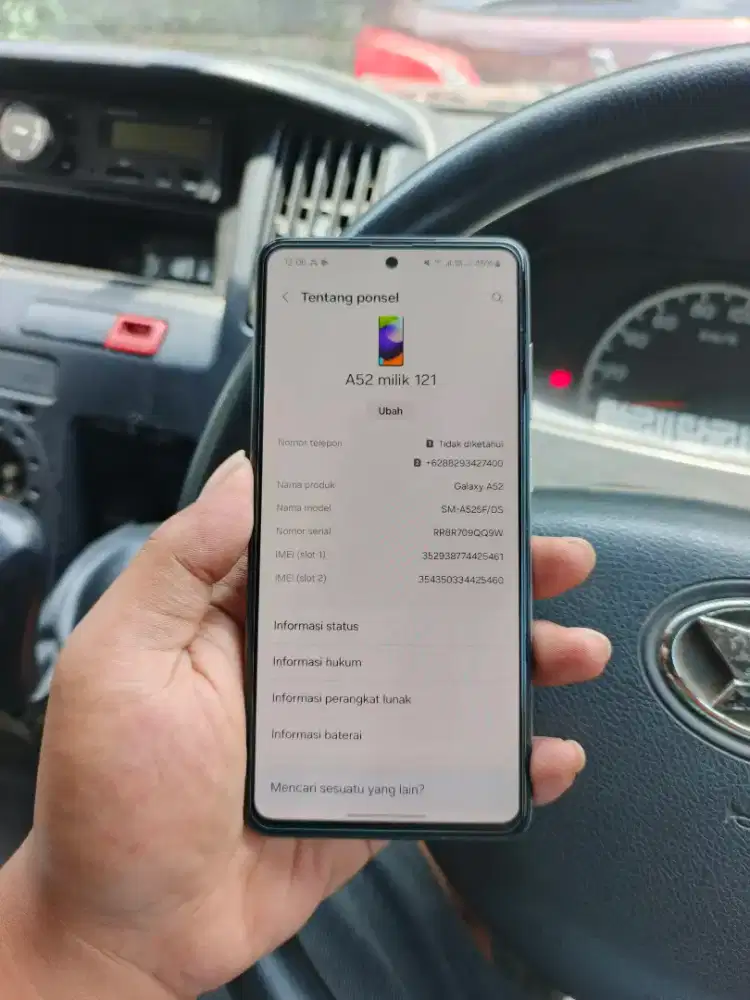 samsung A52 4G ram 8+8/128