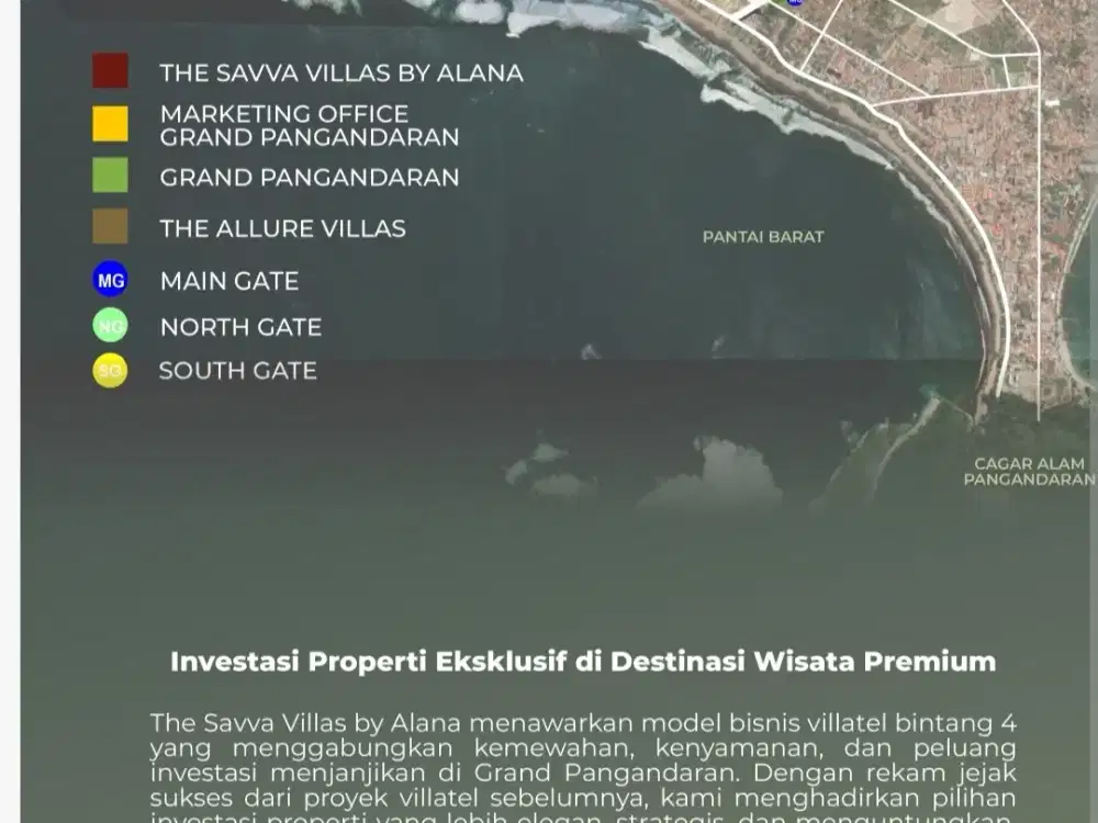 Villa Pangandaran fixed Income 165 jt per tahun dg garansi
