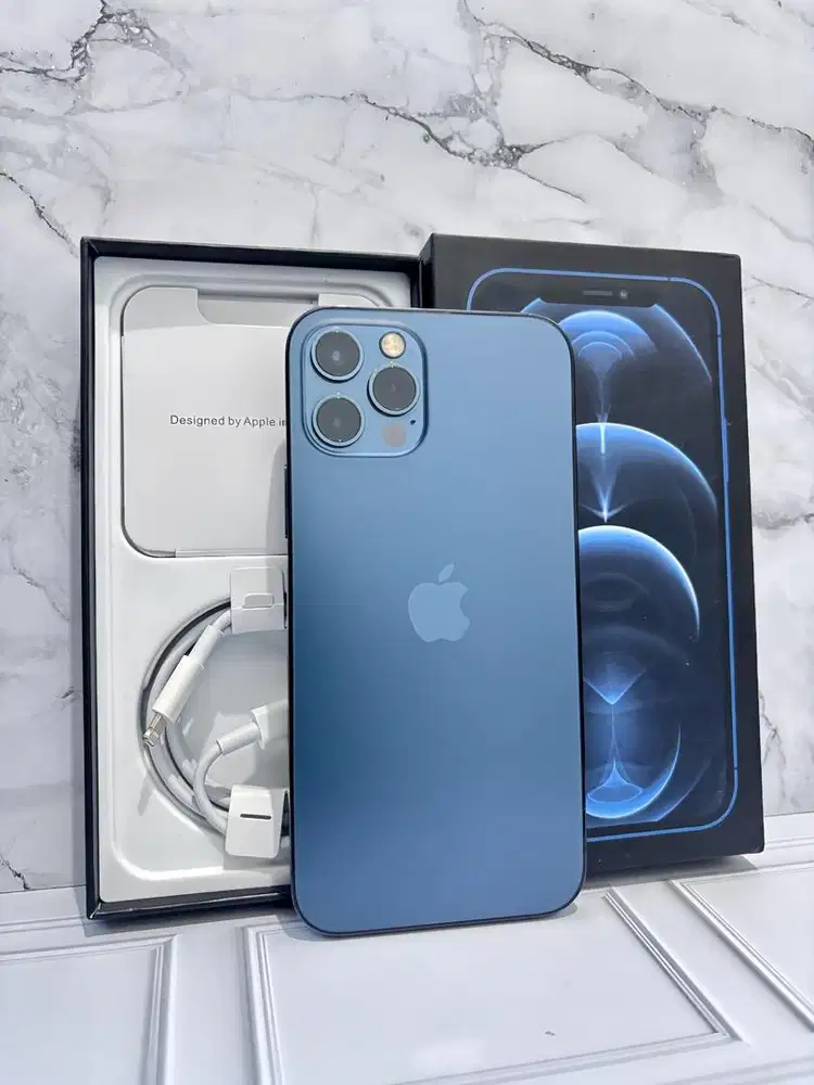 iPhone 12 Pro 256Gb Fullset Mulus Nominus