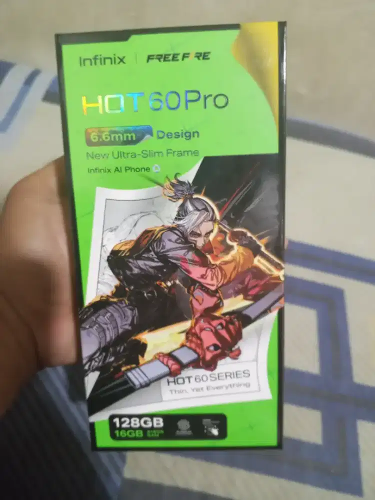 Infinix Hot 60 Pro Ram 8/128 Baru Masih Segel.