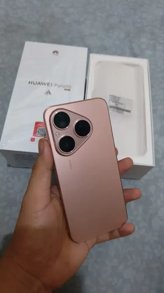 Huawei pura 80 12/256 fulset like new