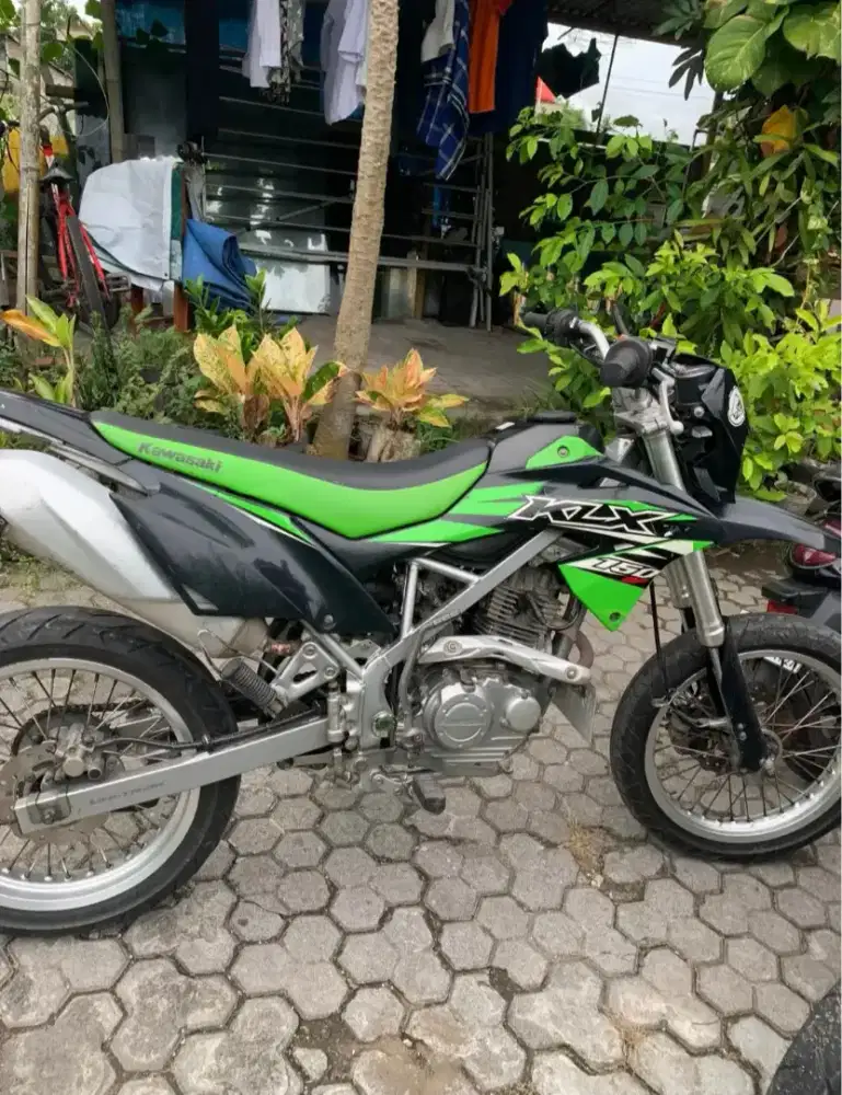 KLX BF 2017 segel, no trabas/kecelakaan