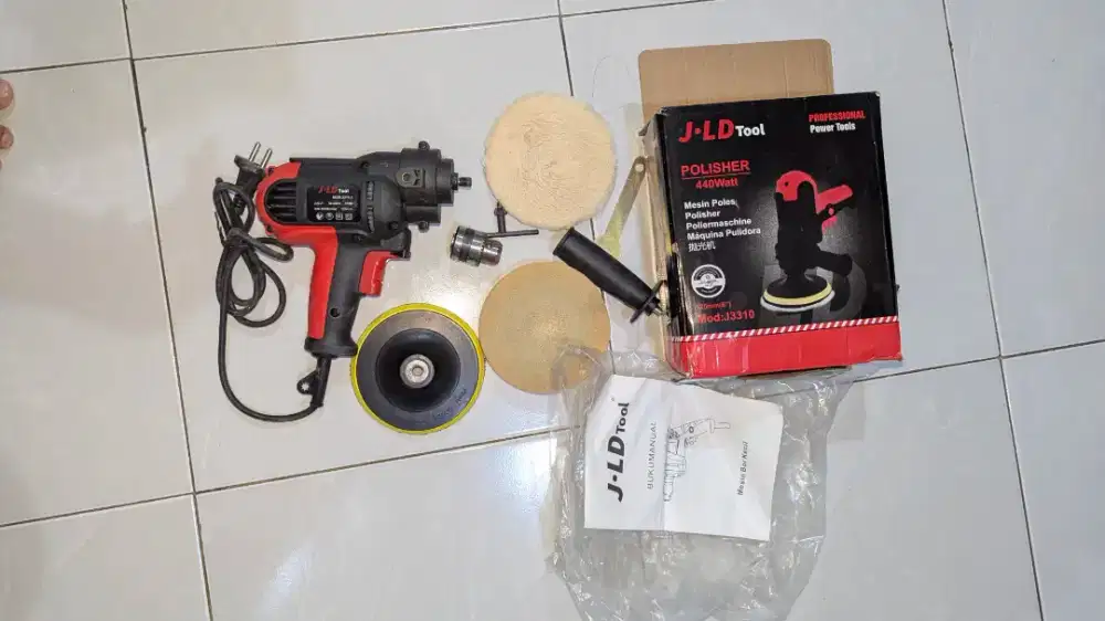Mesin poles mobil motor jld tool harga nego