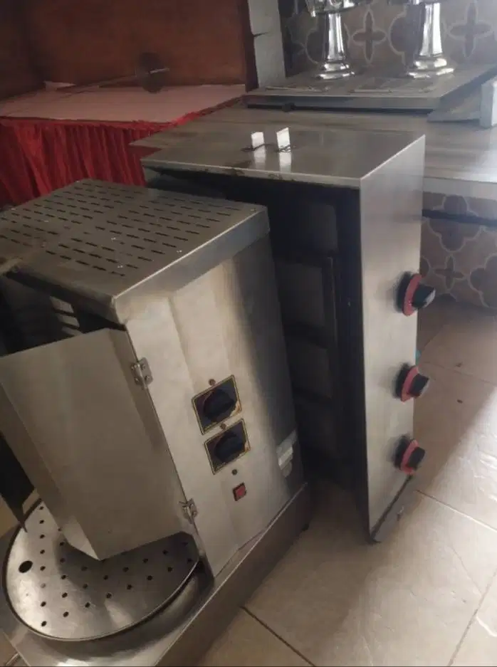 Mesin kebab burner