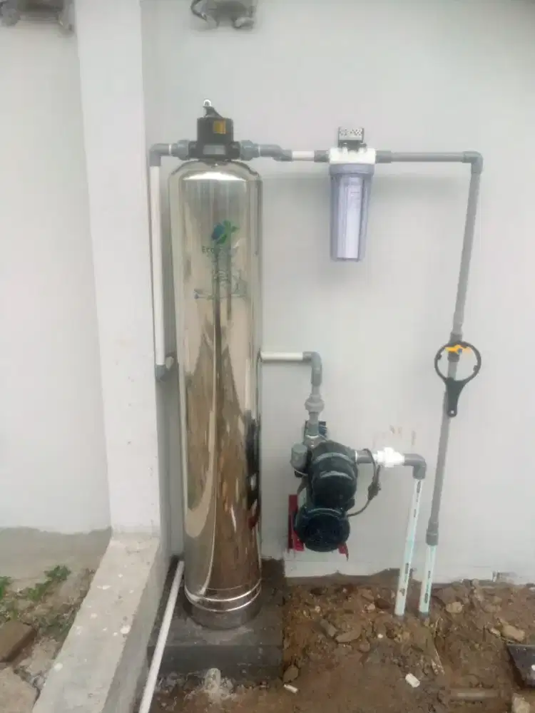 Filter air stainless untuk air sumber PDAM yang kotor