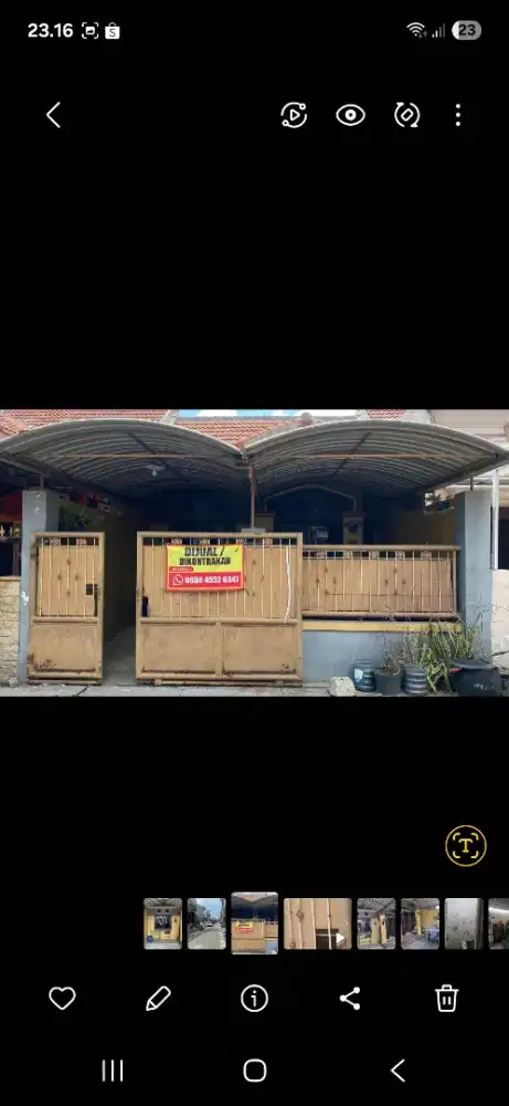 Dikontrakkan rumah dekat dg UPN