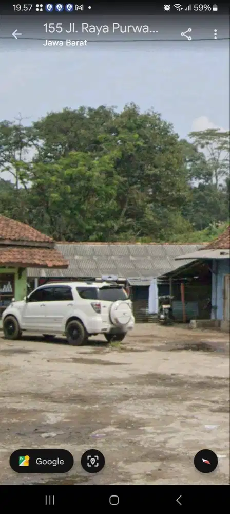 Tanah Pinggir Jalan 800 M2 Cikalong Wetan