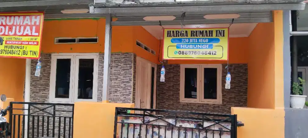Rumah second 180 juta net