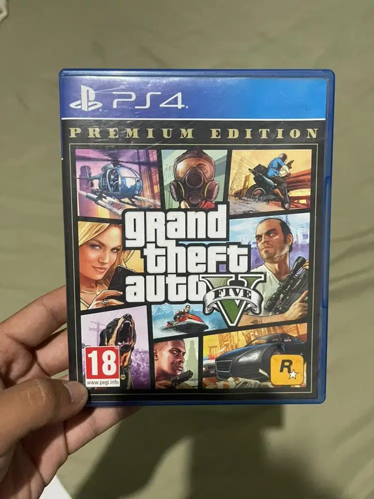 Kaset Ps4 GtaV Premium Edition