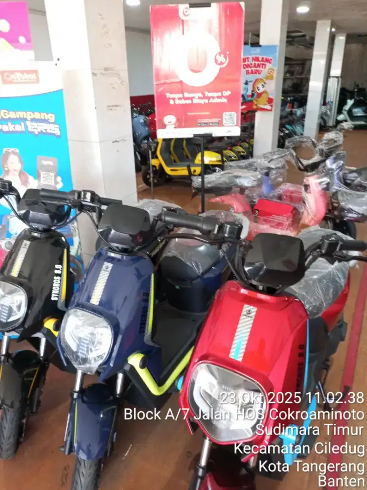SEPEDA LISTRIK SYNCROS 8.0