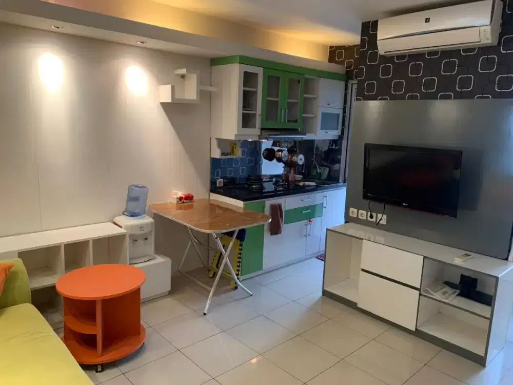 Dijual 2 BR tipe Besar Apartemen kalibata city Green palace