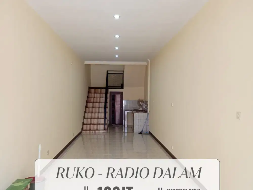 Disewakan Murah! Ruko di Radio Dalam, Jakarta Selatan - Lokasi Strategis Cocok untuk Coffee Shop