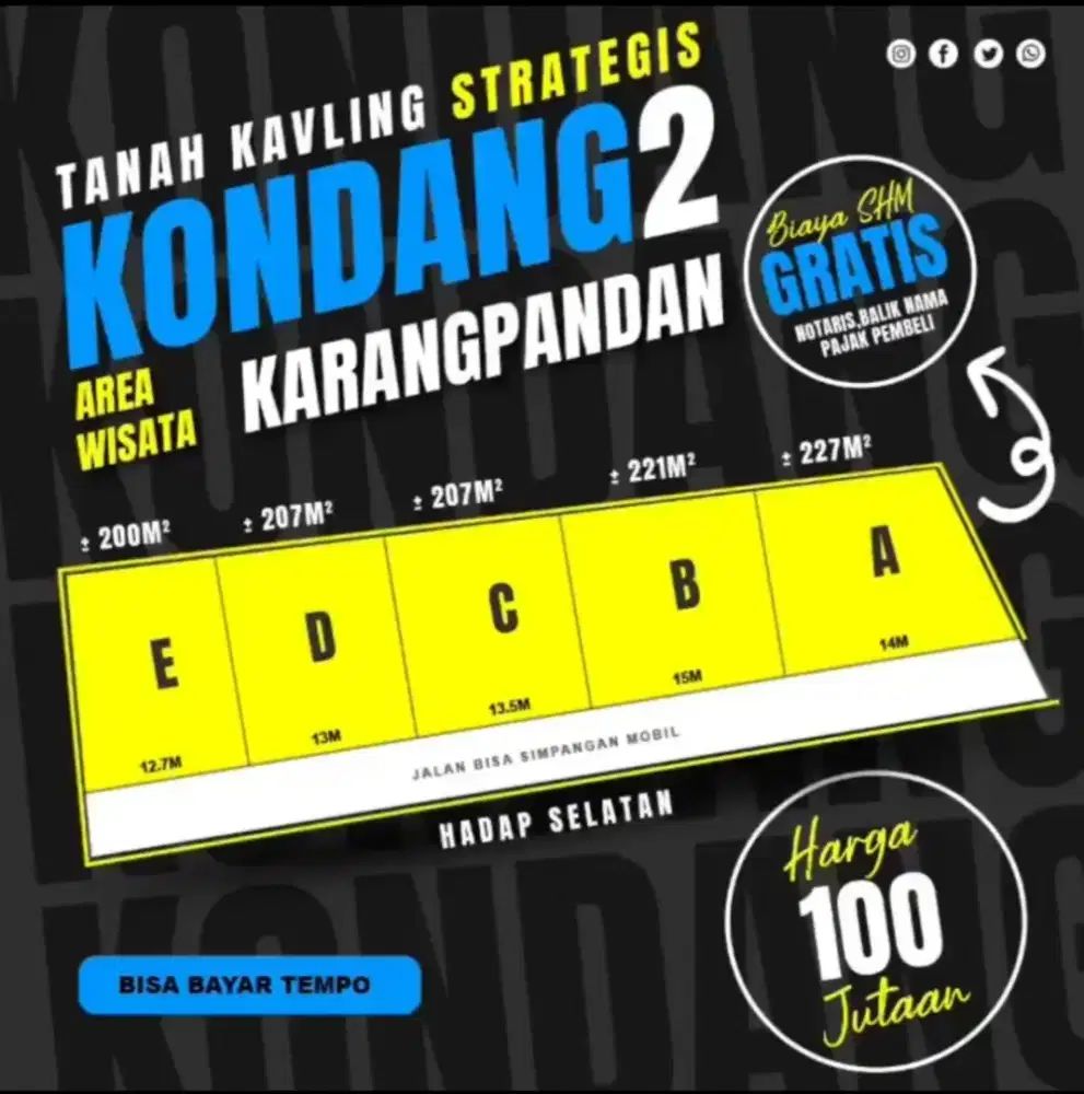 Tanah murah Karangpandan Karanganyar