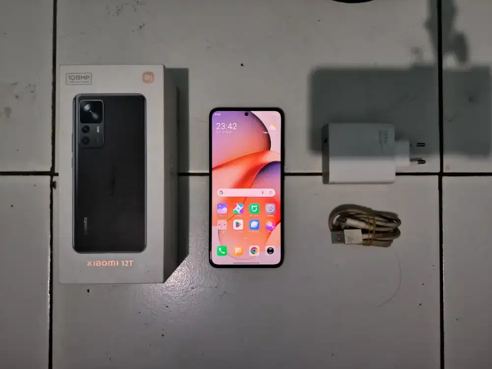 Xiaomi 12T Black 8/256 Fullset