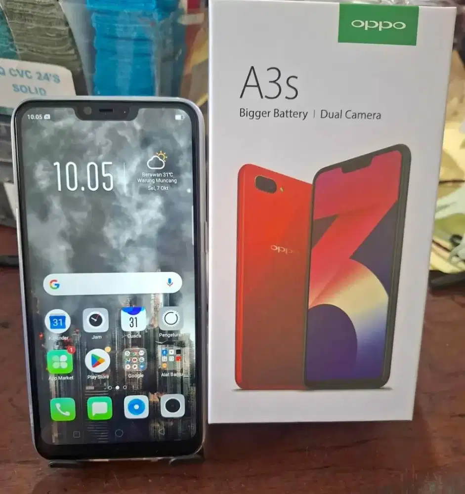 Hp Murah Bandung/Oppo a3s 6/128/Hp

Oppo A3s RAM 6/128