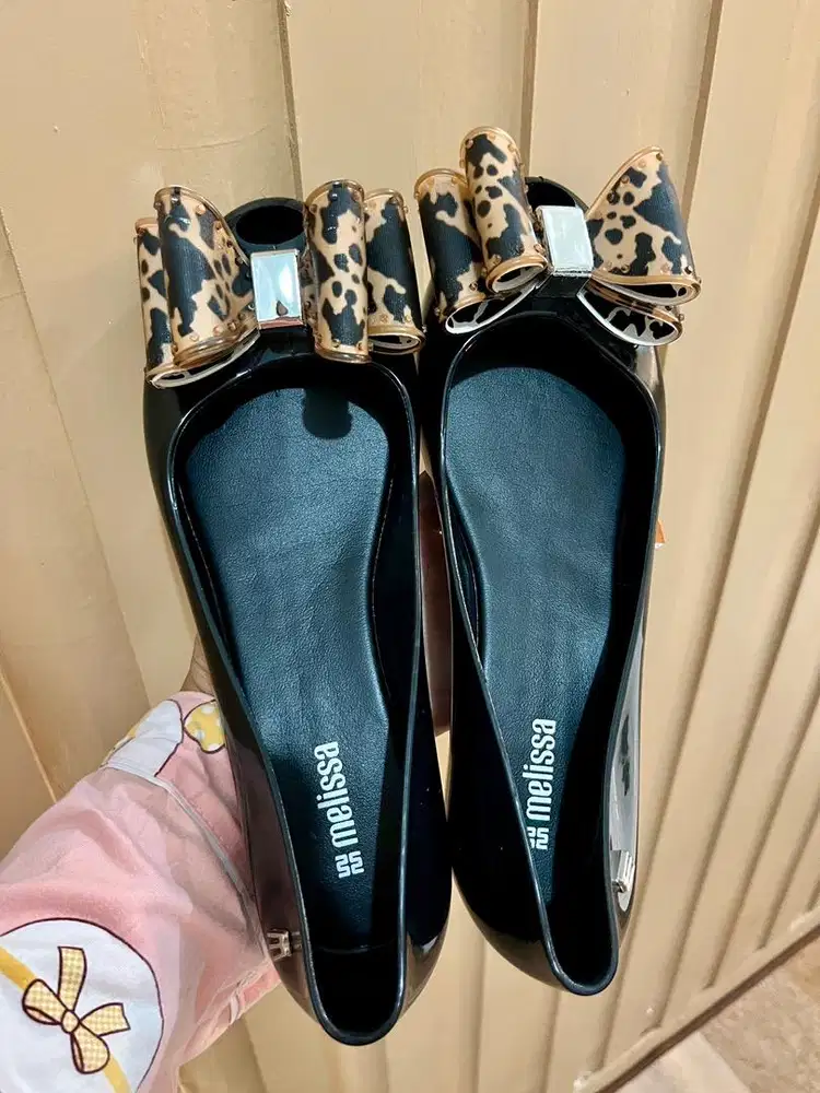 Sepatu flat shoes jelly melissa size 39