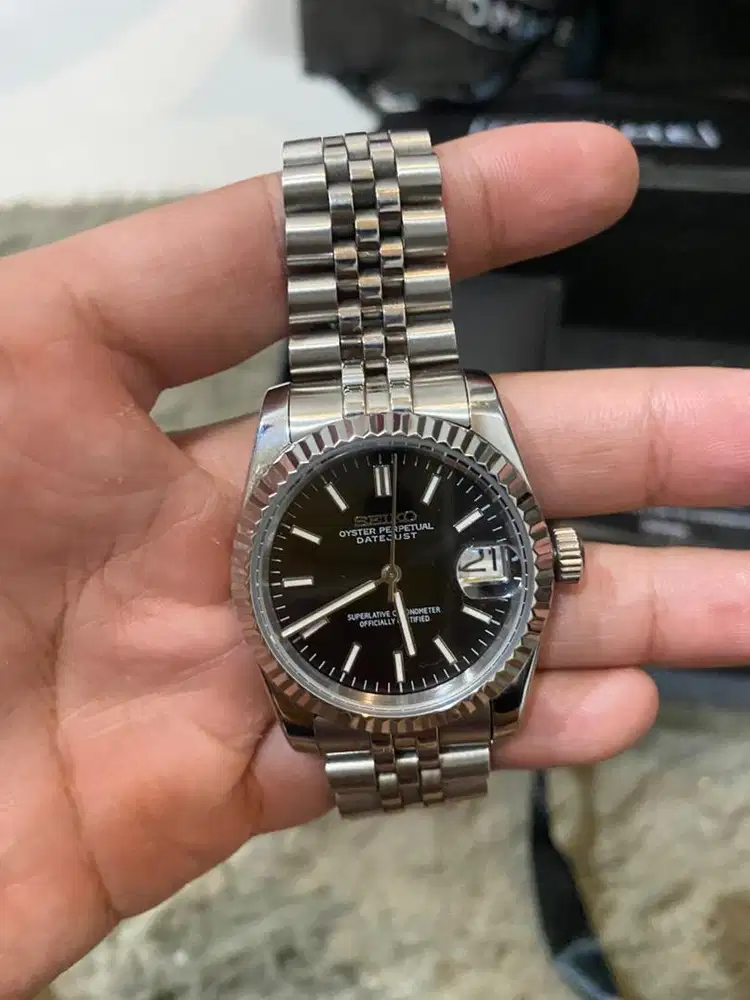 Seiko mod custom datejust