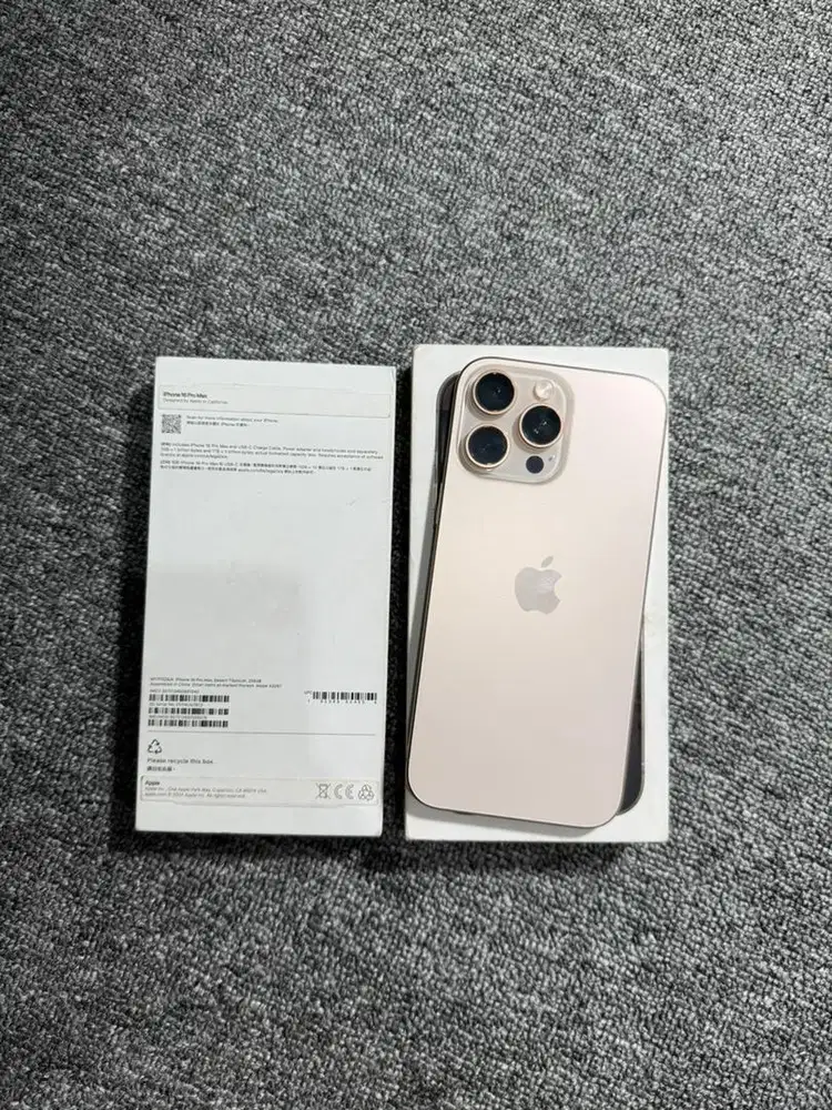 Iphone 16 promax 256gb Resmi