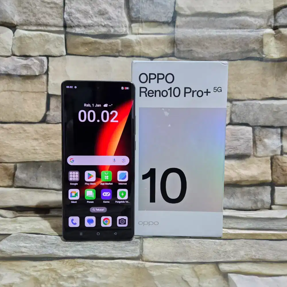 Oppo Reno 10 Pro Plus 5G 12/256 Fulset segel mulus 98%