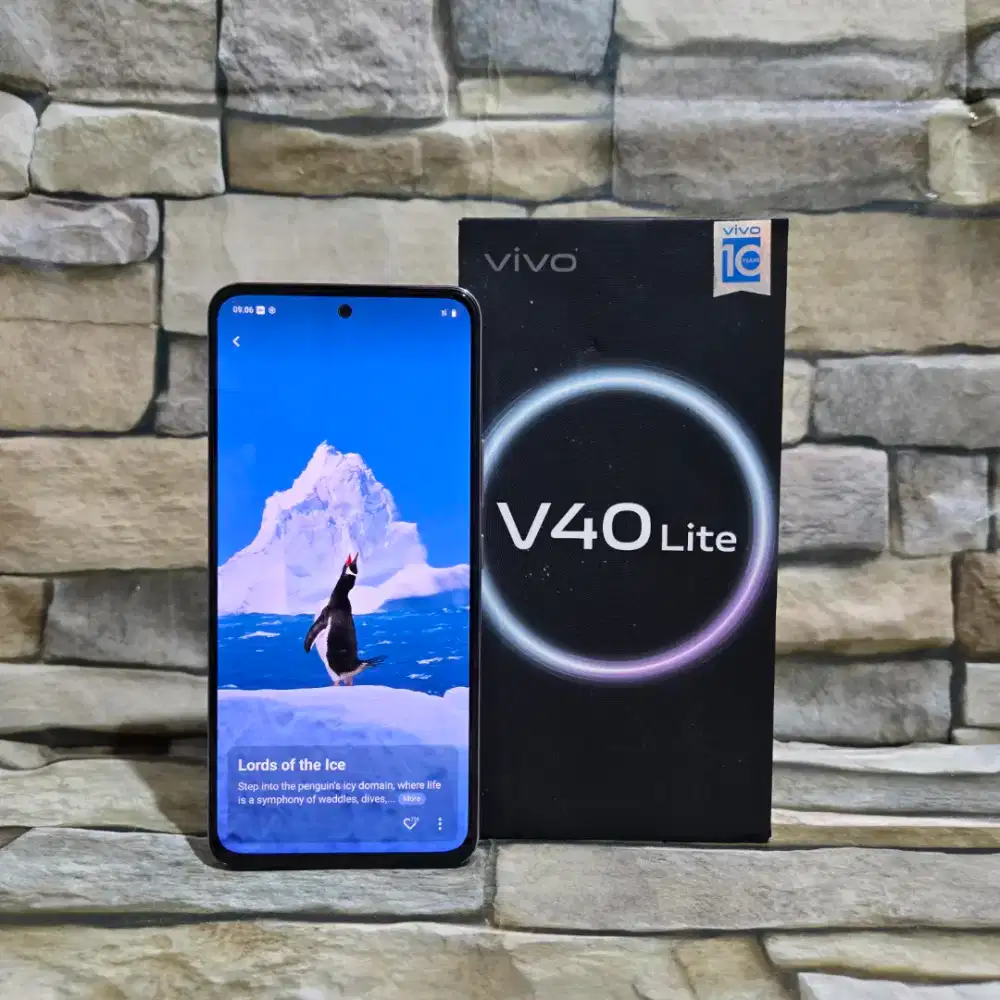 Vivo V40 Lite 4G 8/256 Fullset Segel Normal Mulus 98%,Garansi Resmi