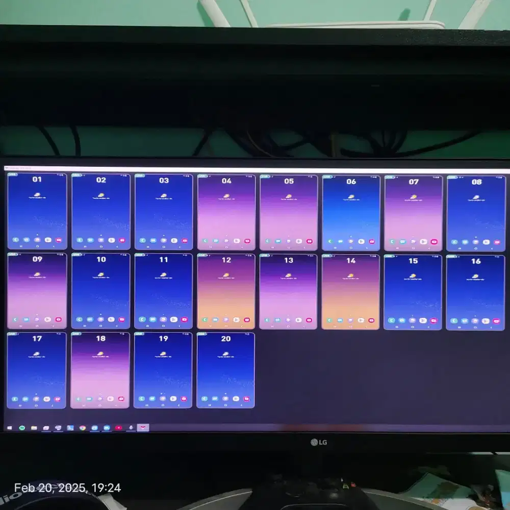 Box Phone Farm Samsung S8