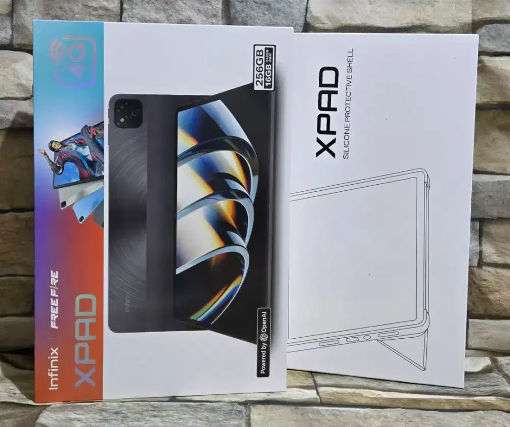 Infinix XPAD with Flip Cover 8/256 4G Fullset Segel Normal Mulus 98%
