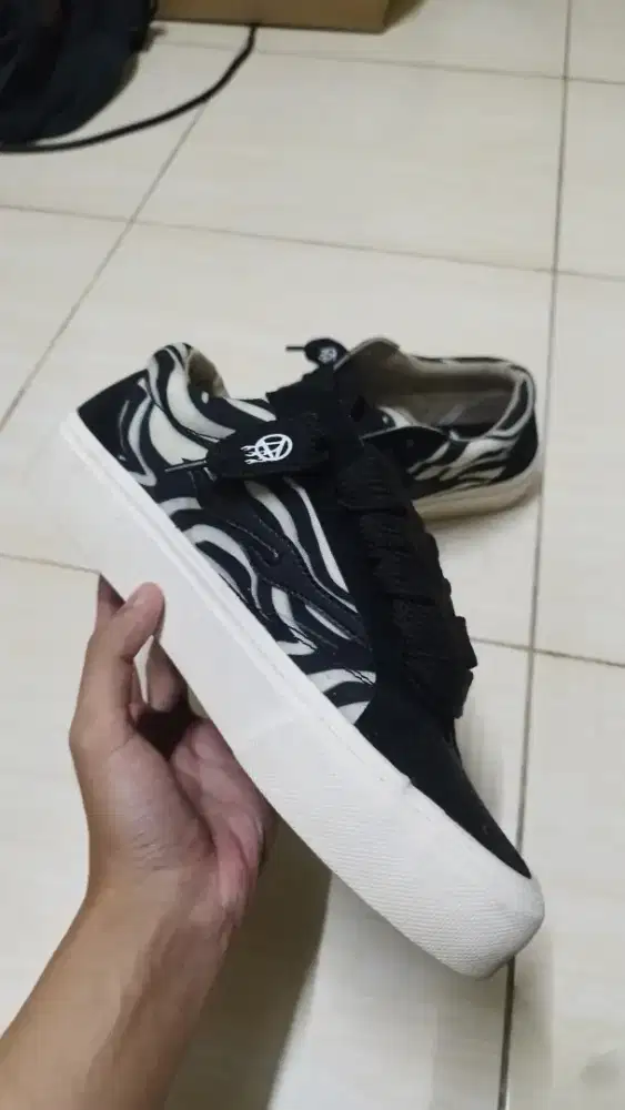 ANXYTOWN ZEBRA SHOES