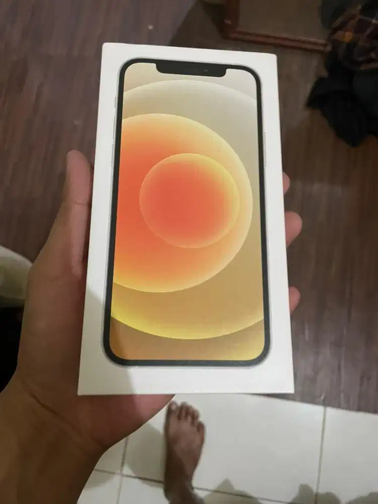 Jual iphone 12 128gb warno putih Inter